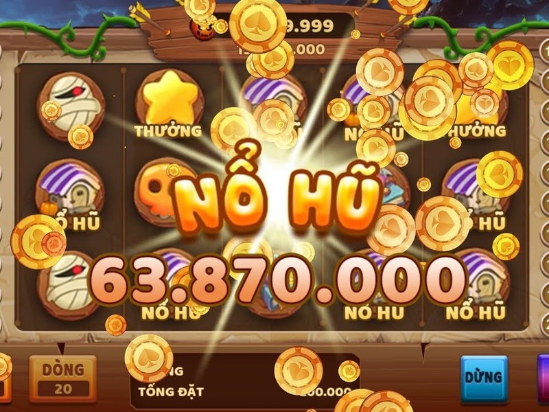 Máy slot với biểu tượng jackpot